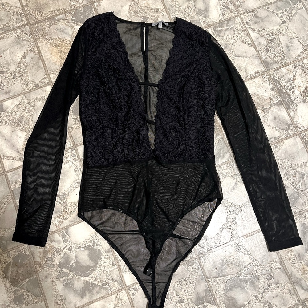 Charlotte Russe black bodysuit size M